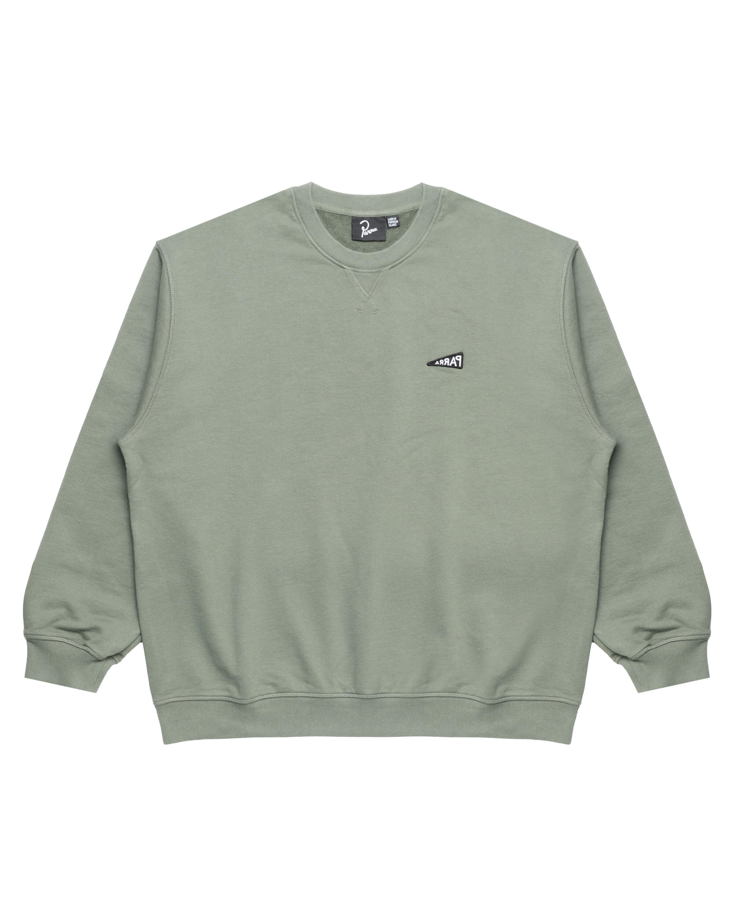 by Parra Flag logo crew neck sweatshirt