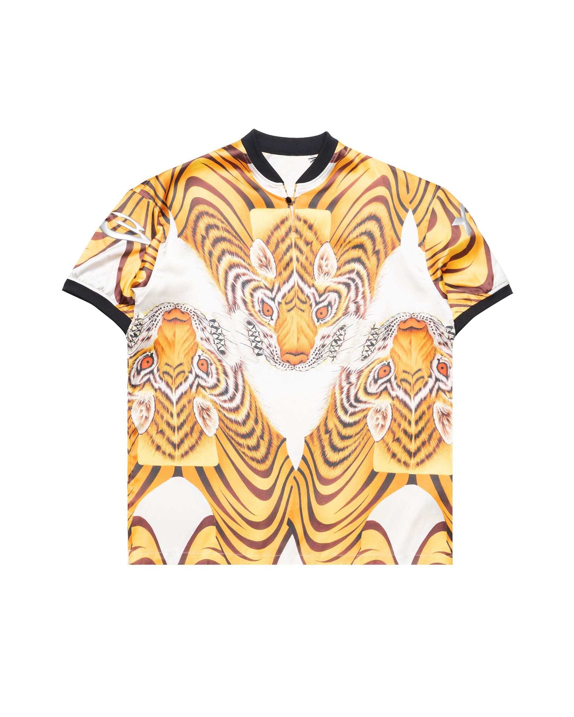 Y-3 SATIN GRAPHIC JERSEY 'Tiger'