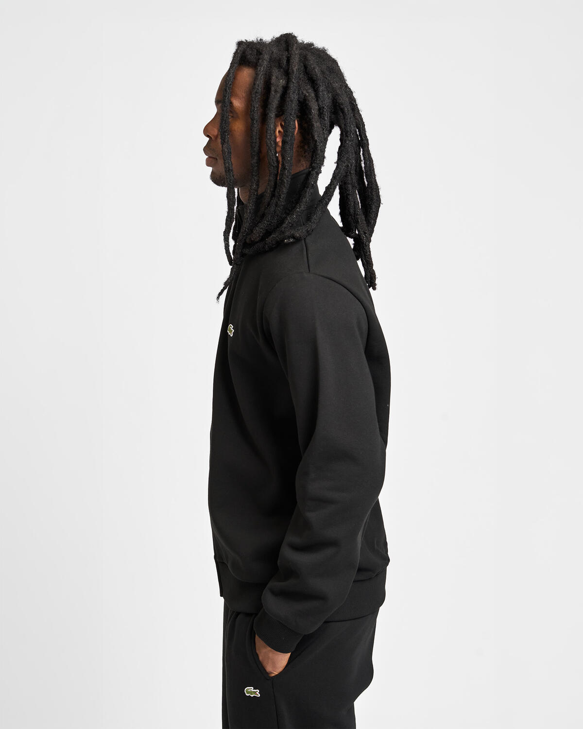 Lacoste Zipped Sweatshirt - Image 5