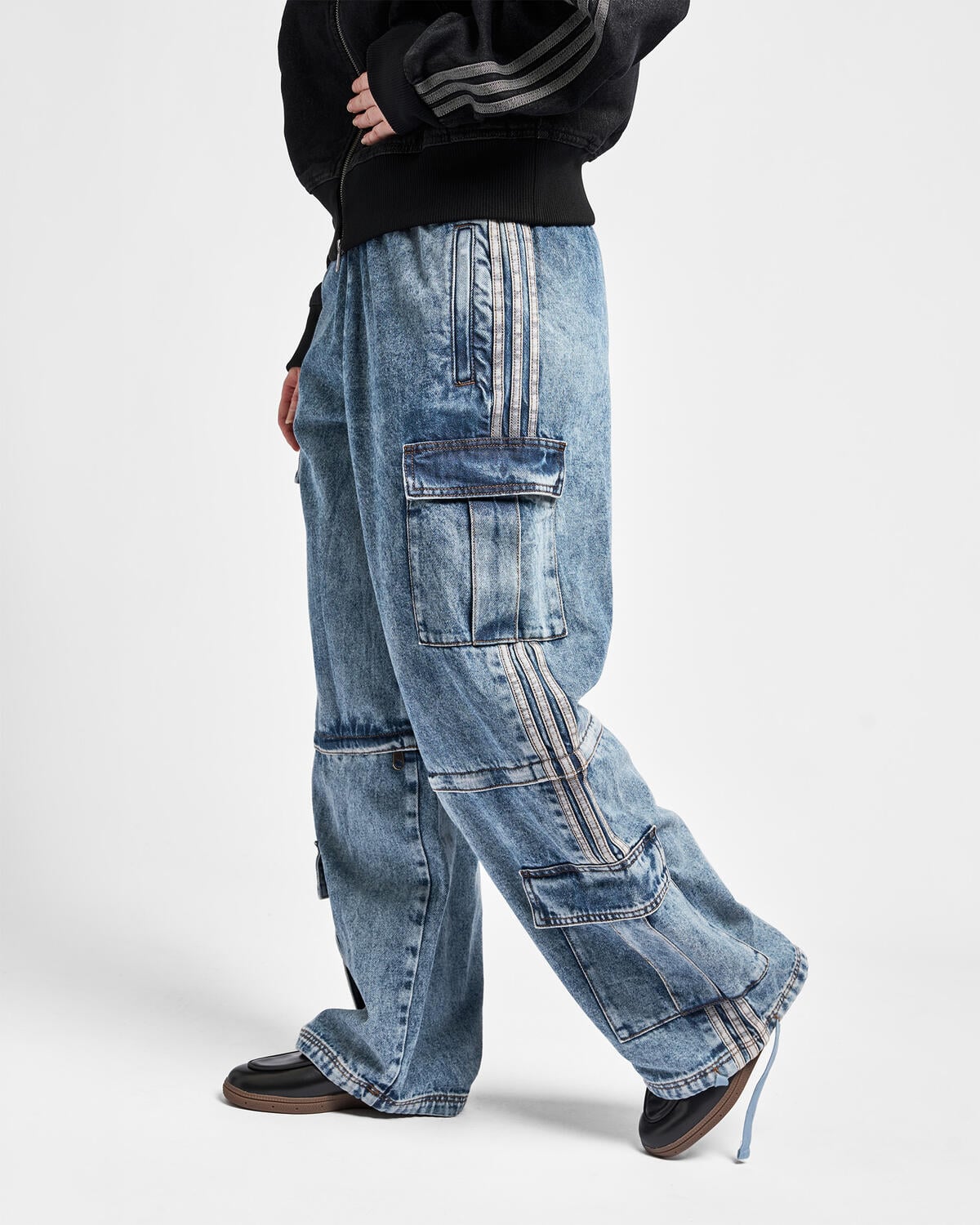 adidas Originals WMNS 2-1 Denim Pant - Image 6