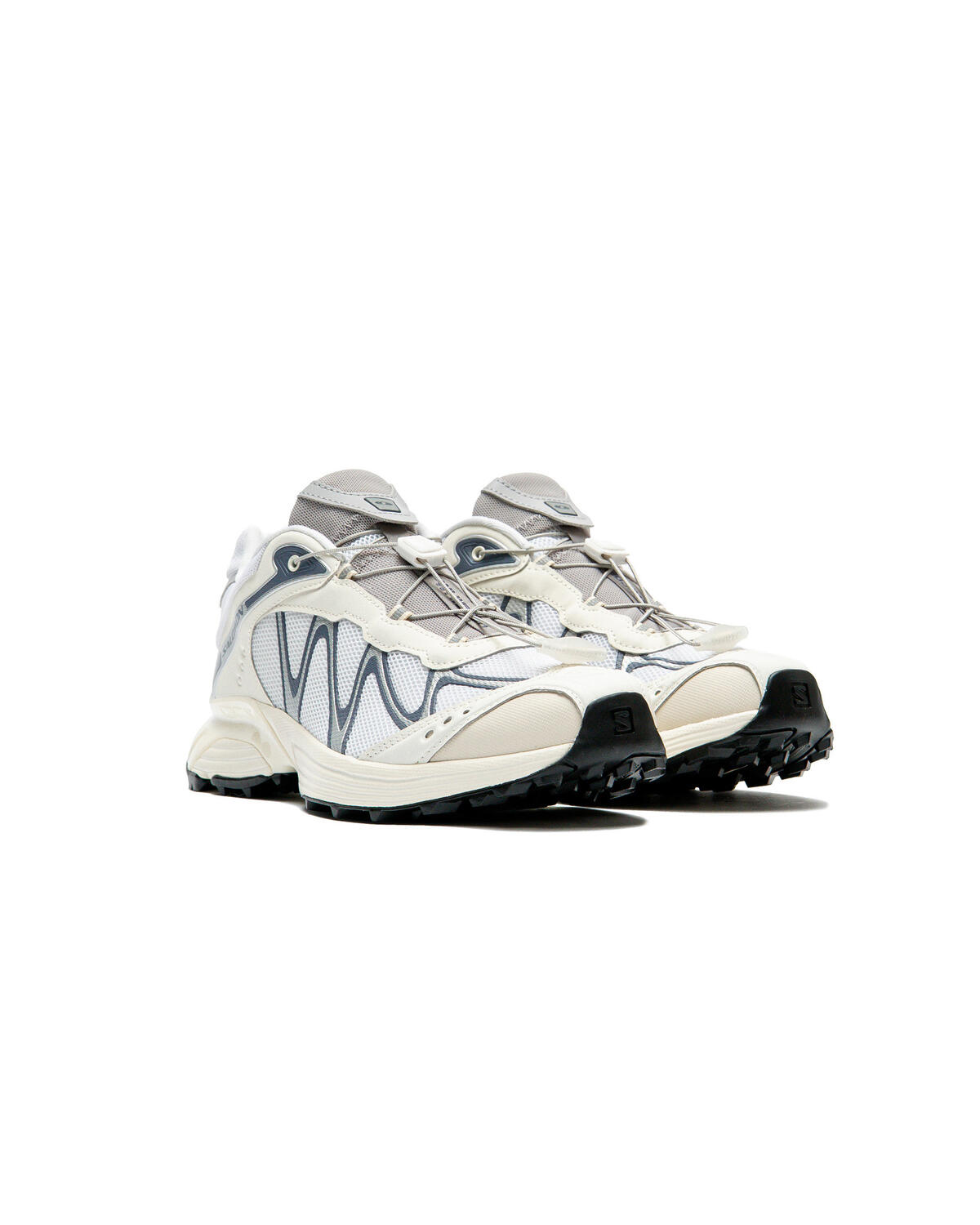 Salomon XT- Whisper Vanilla Ice/White/Grisaille Sko Hvit Og Blå (Women's) - Image 15