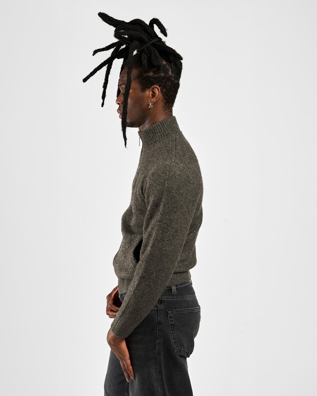 Carhartt WIP Curtis Sweater Jacket - Image 6