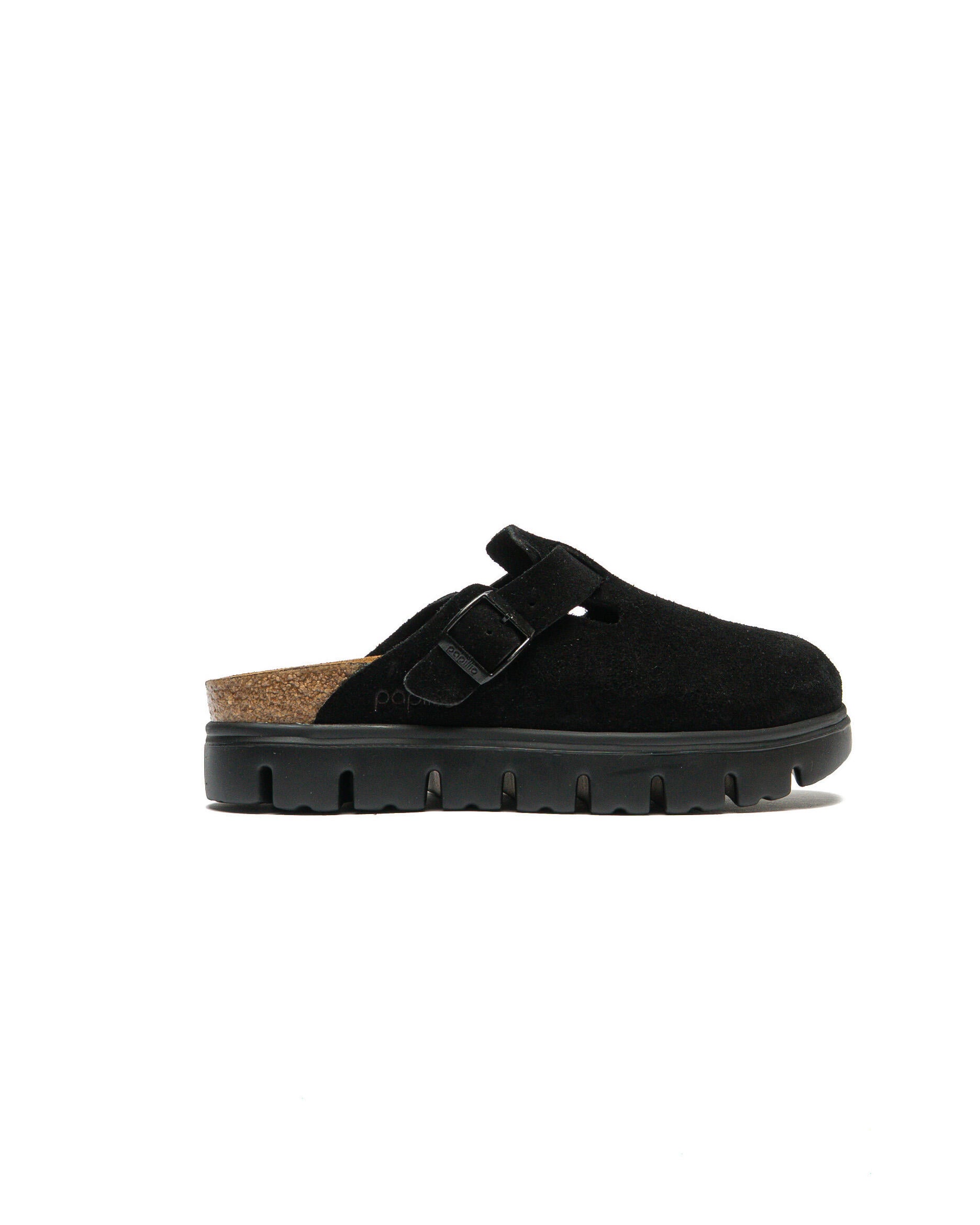 Birkenstock WMNS Boston Chunky Suede Leather (Narrow Fit)