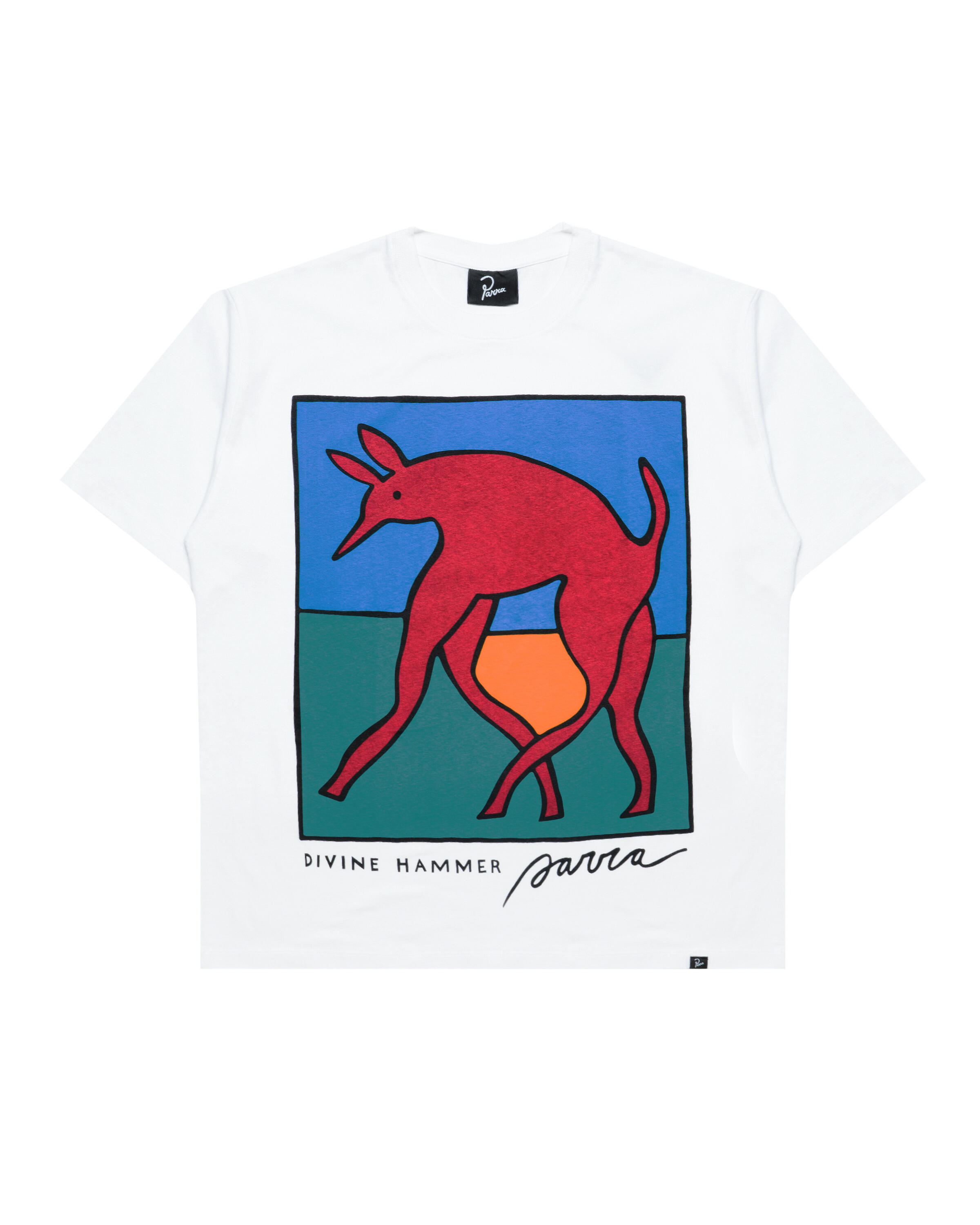 by Parra Bear dog hammer t-shirt