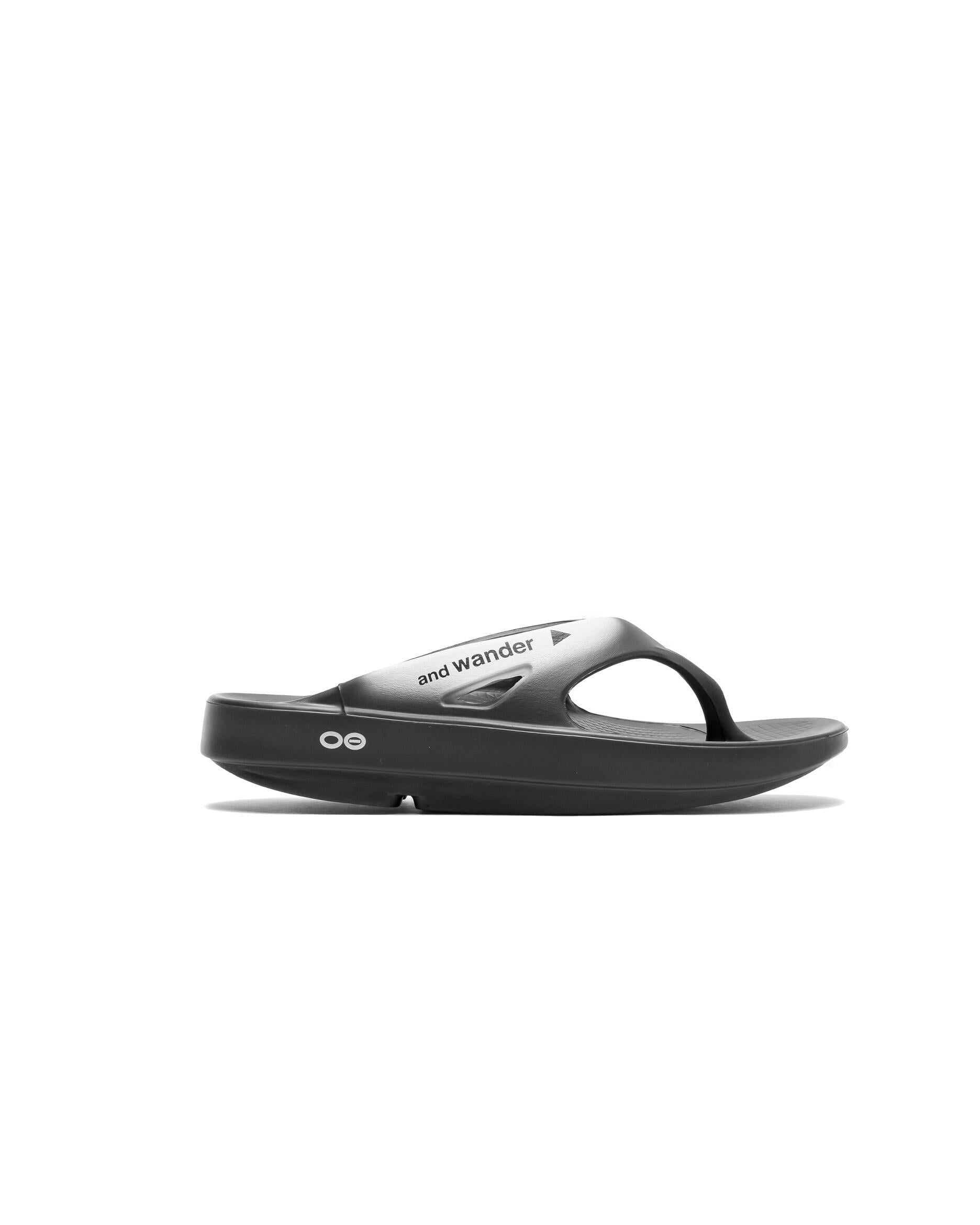 and wander x OOFOS ahh Recovery sandal