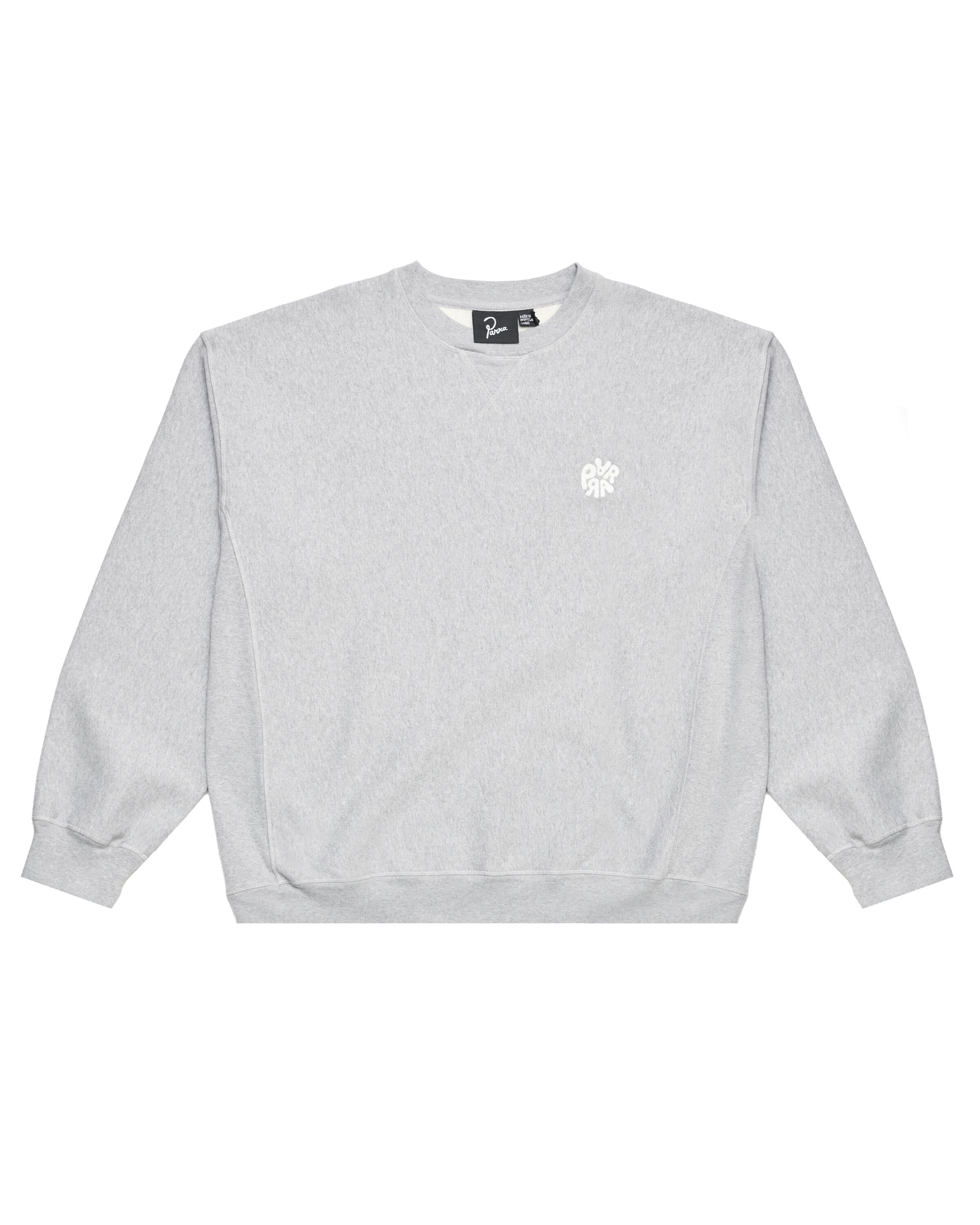 by Parra Balloon logo cross-grain crewneck