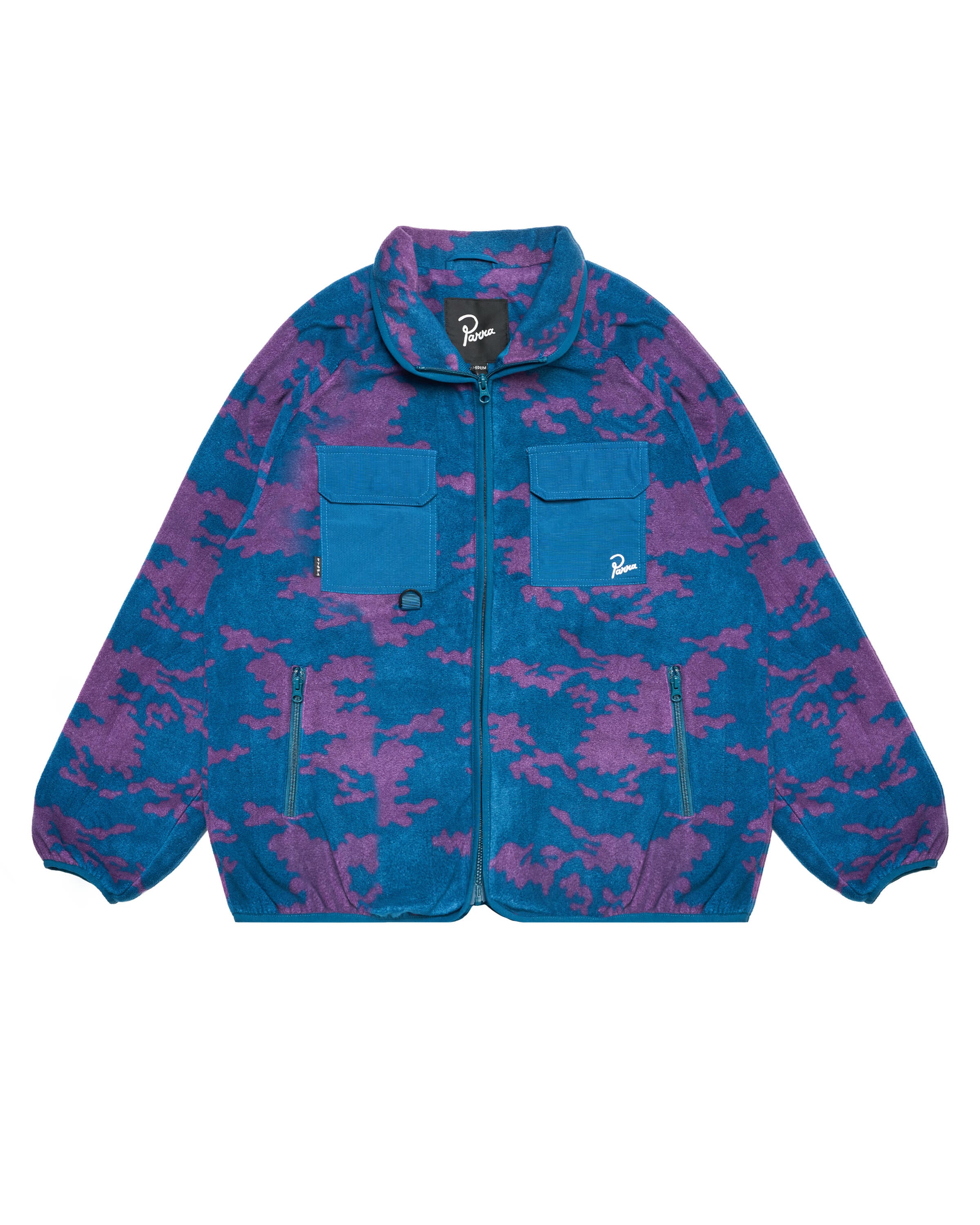 by Parra Purple darwin camo fleece