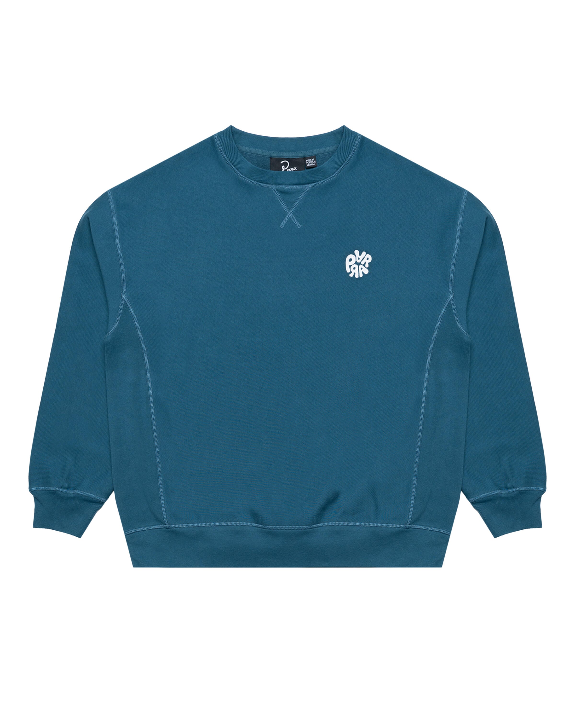 by Parra Balloon logo cross-grain crewneck
