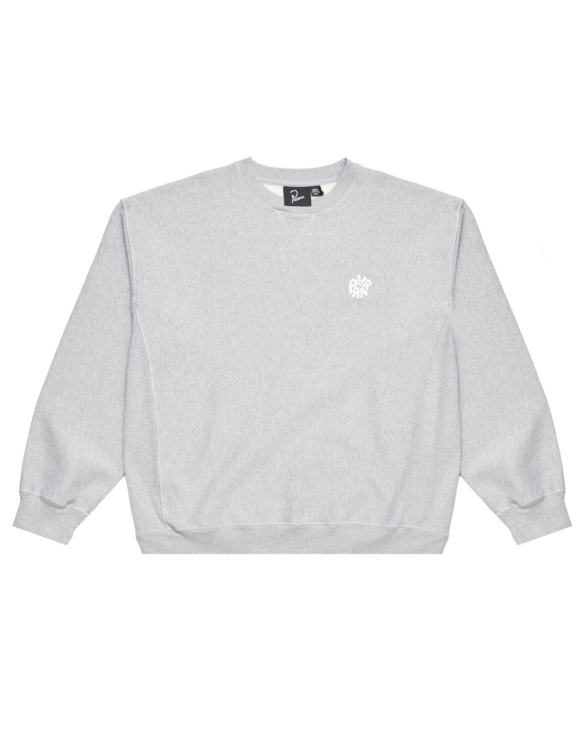 by Parra Balloon logo cross-grain crewneck