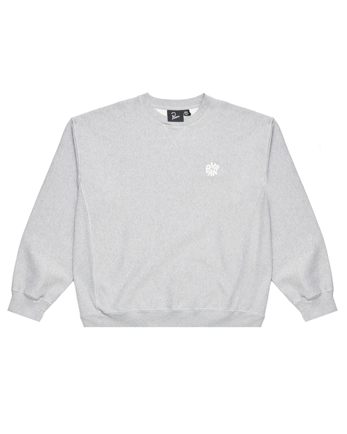 by Parra Balloon logo cross-grain crewneck