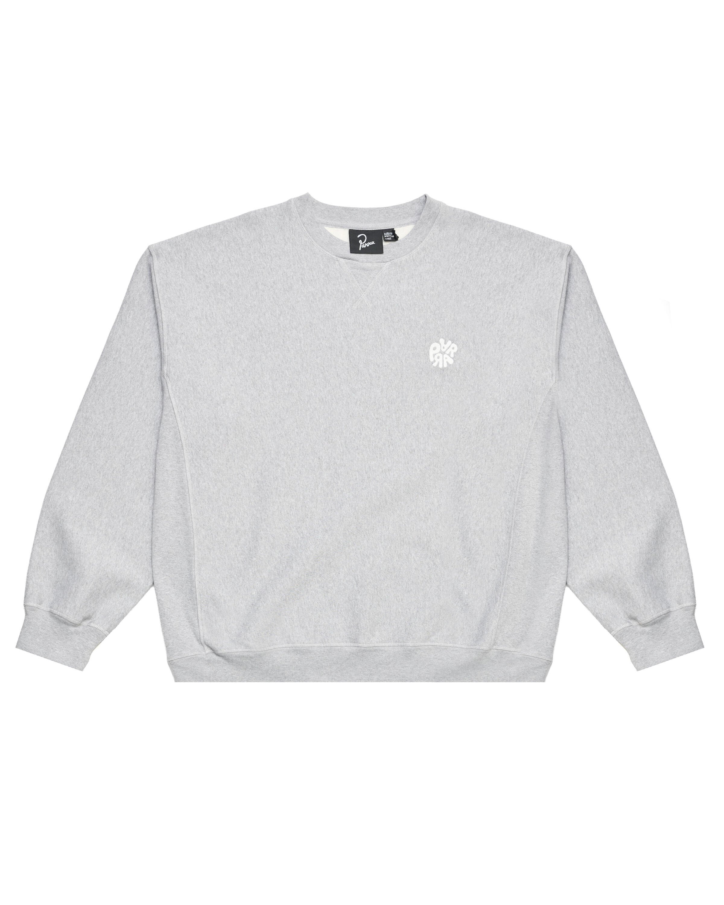by Parra Balloon logo cross-grain crewneck