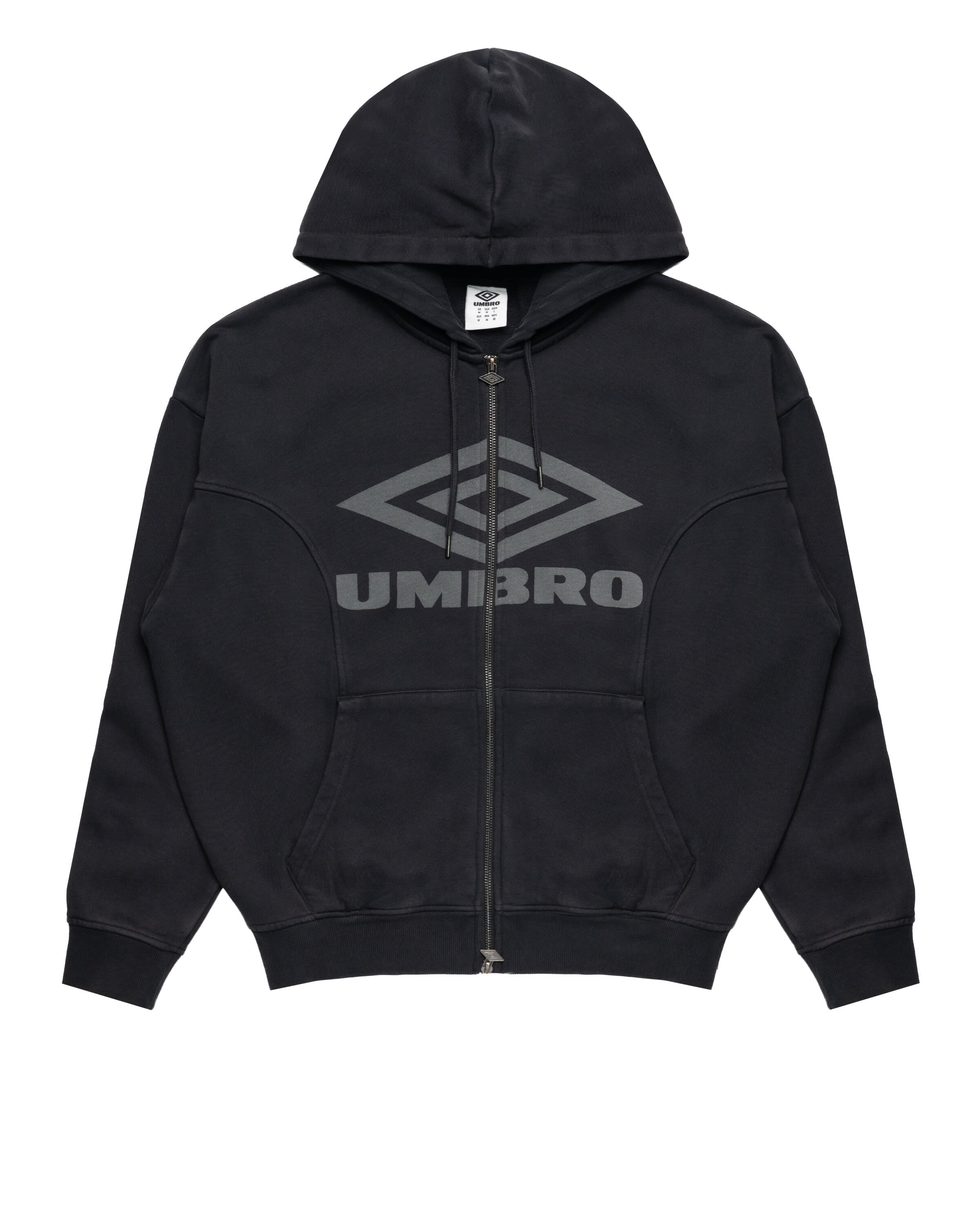 Umbro WASHED ZIP THROUGH HOODIE