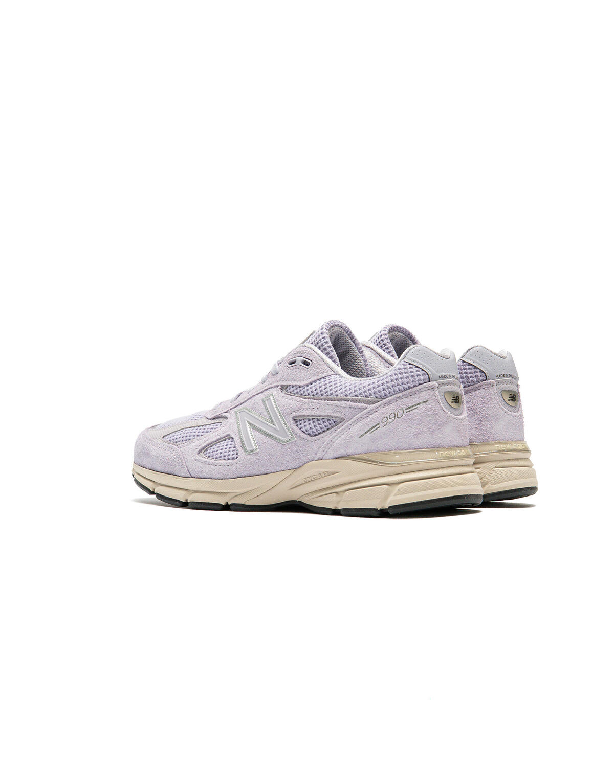 New Balance Men Made in USA 990v4 Grey Violet Timberwolf U990LV4 - Image 78