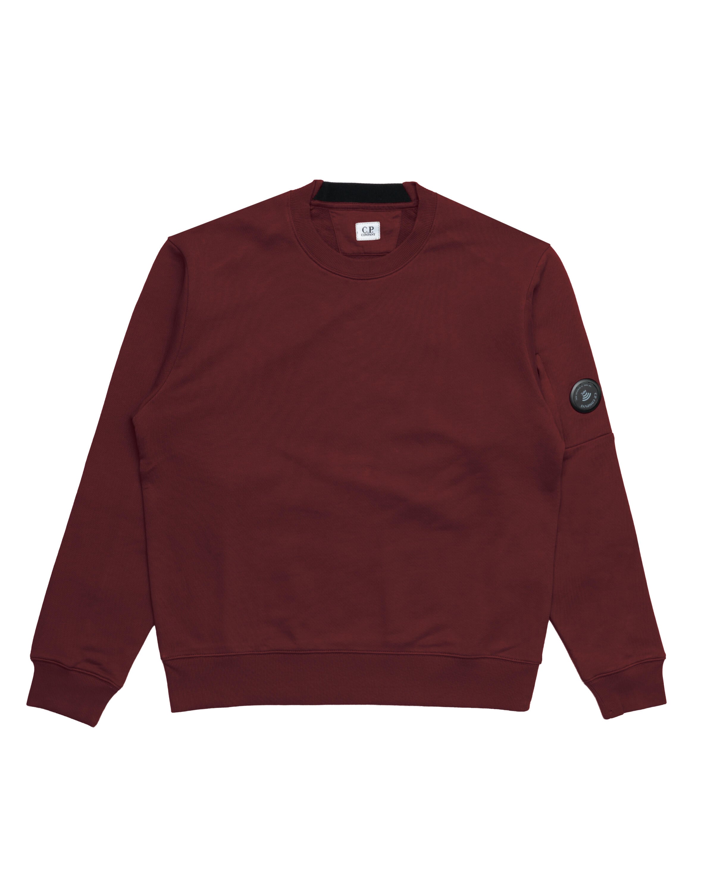 C.P. Company DIAGONAL RAISED FLEECE CREWNECK LENS SWEATSHIRT