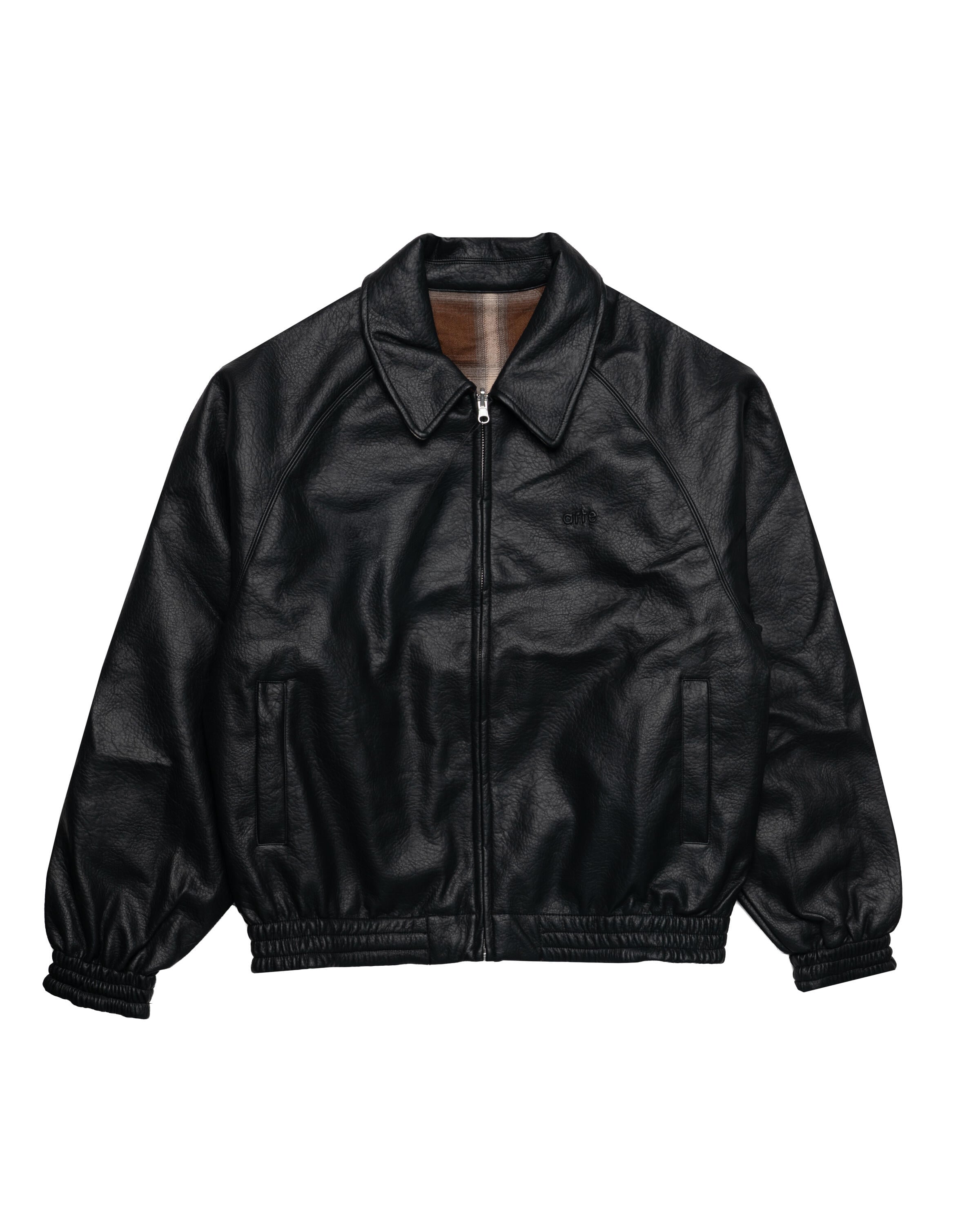 Arte Antwerp Reversible Leather Uniform Jacket