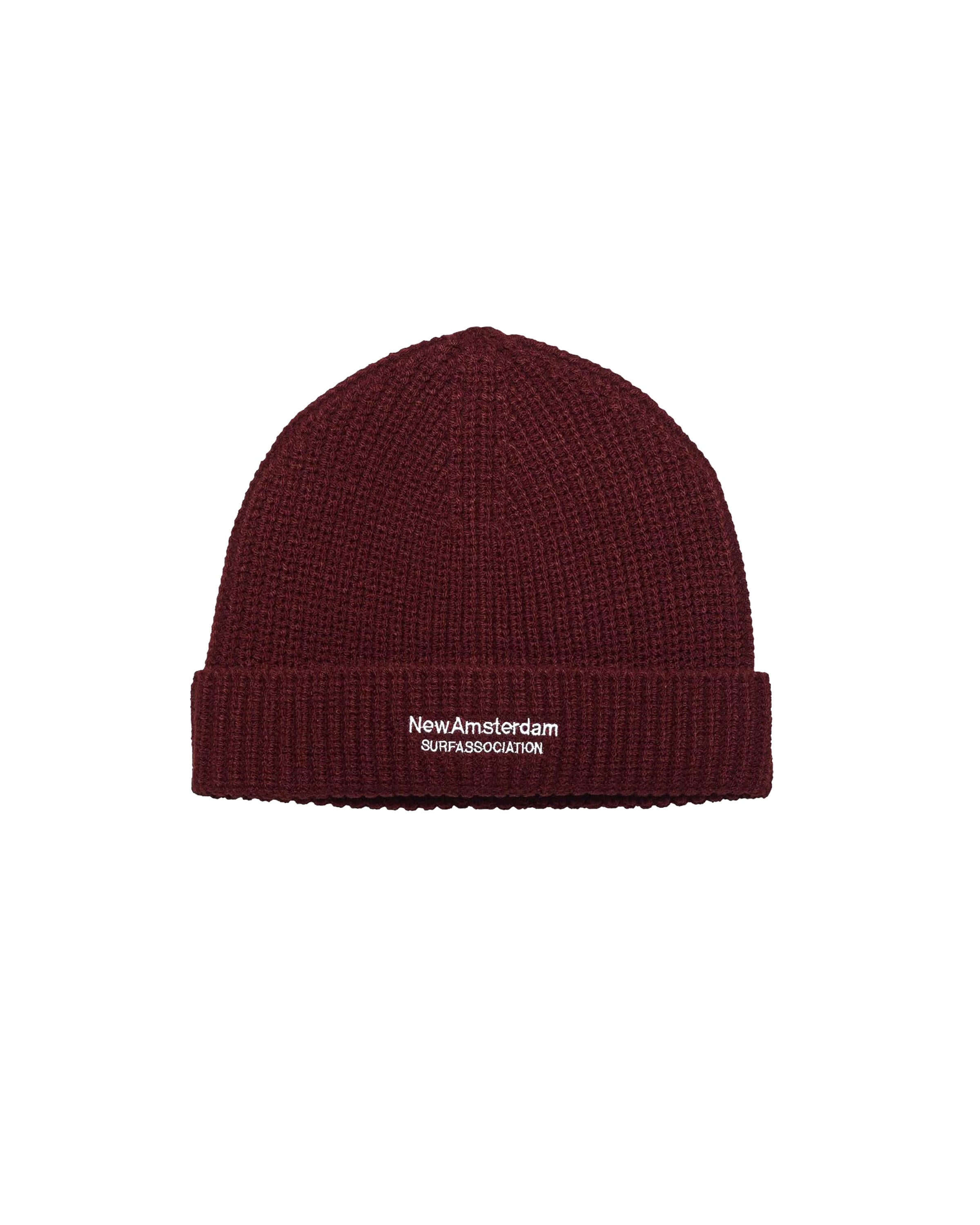 NEW AMSTERDAM SURF ASSOCIATION REVERSIBLE LOGO BEANIE