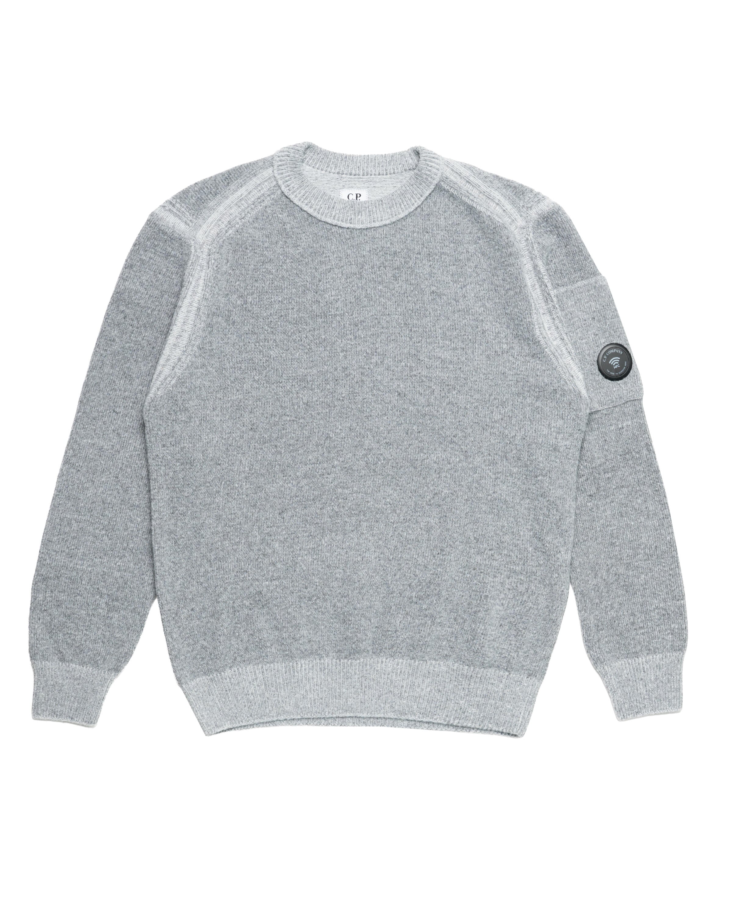 C.P. Company KNITWEAR CREW NECK IN FLEECE KNIT