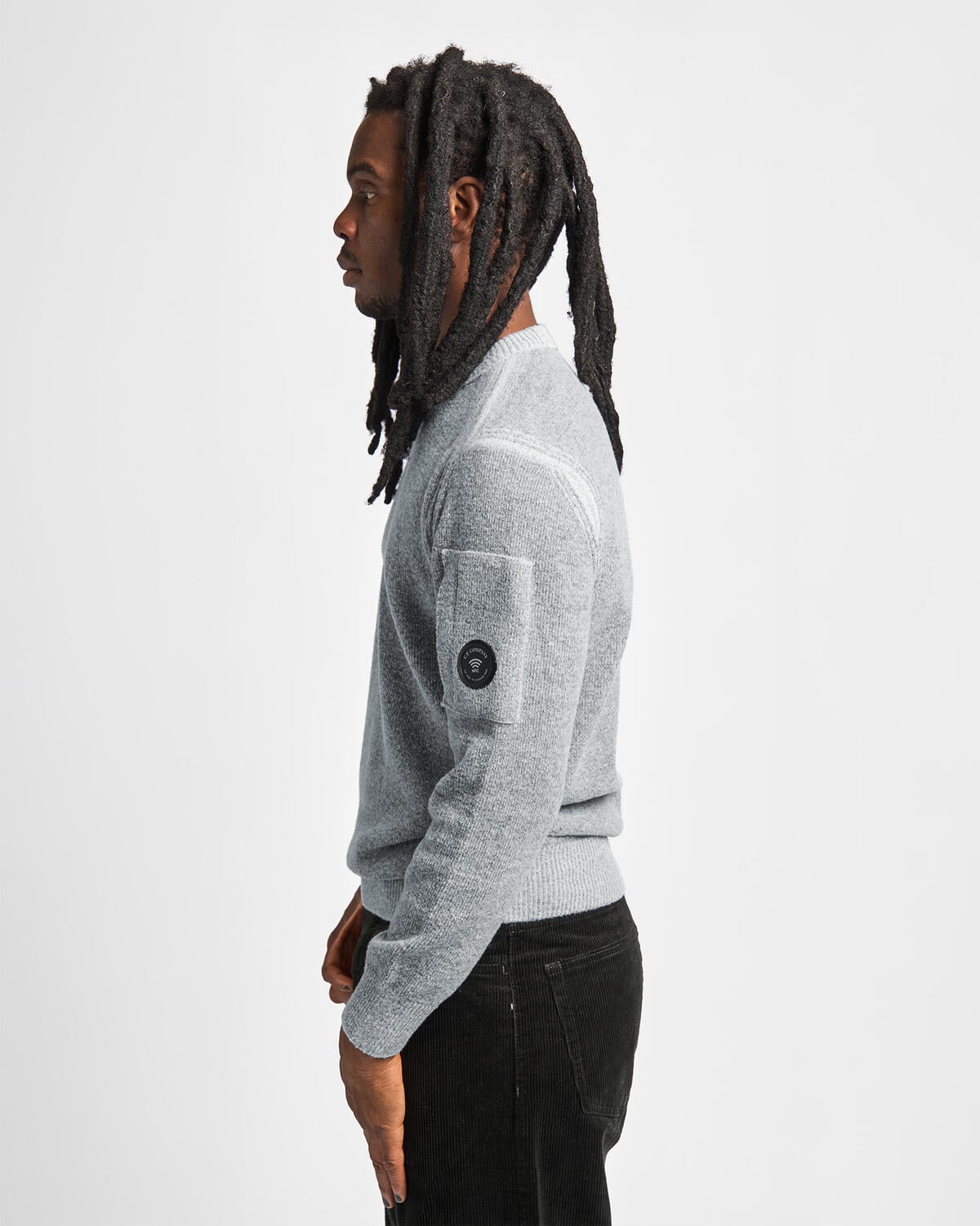 C.P. Company Knitwear Crew Neck In Fleece Knit - Image 5