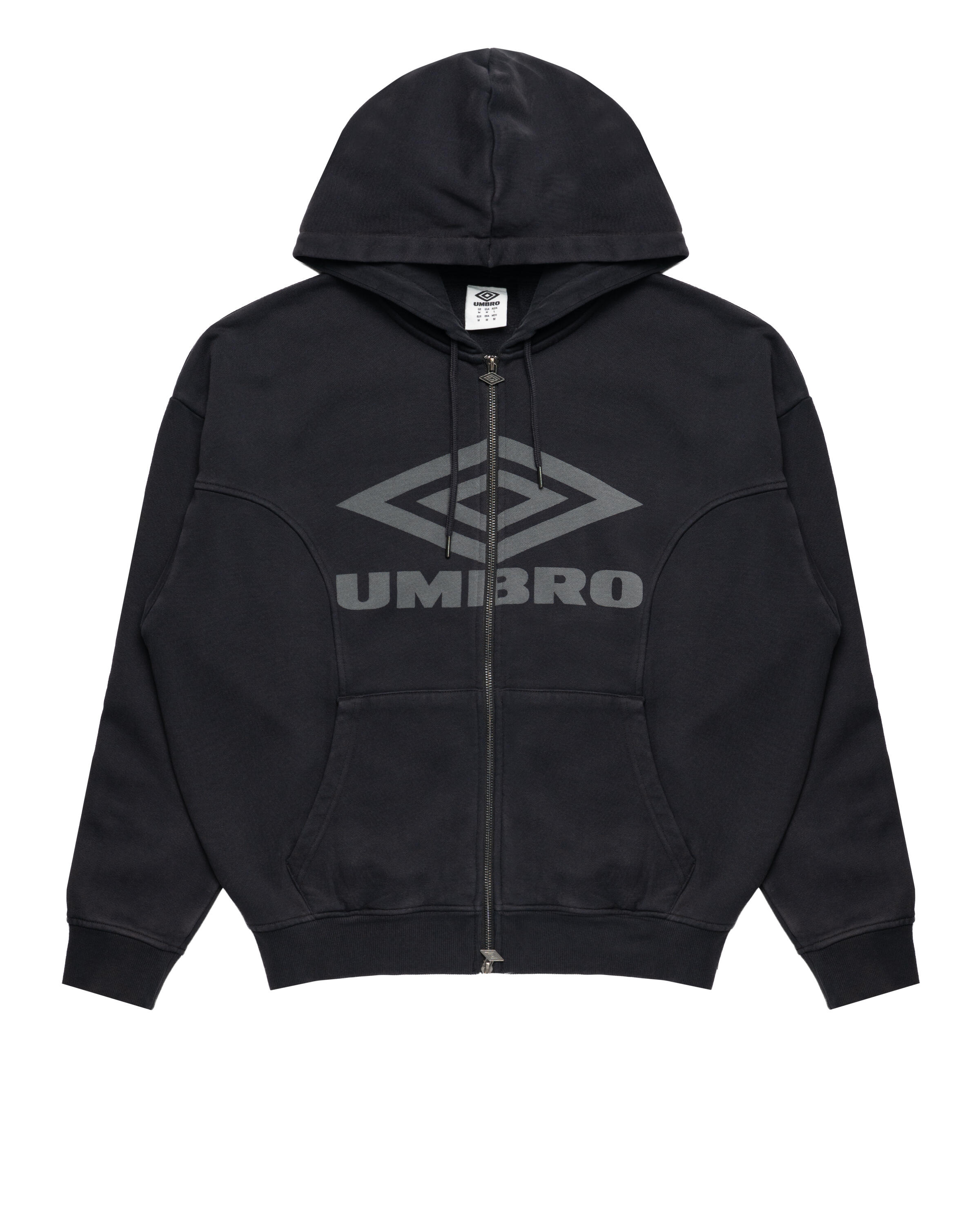 Umbro WASHED ZIP THROUGH HOODIE