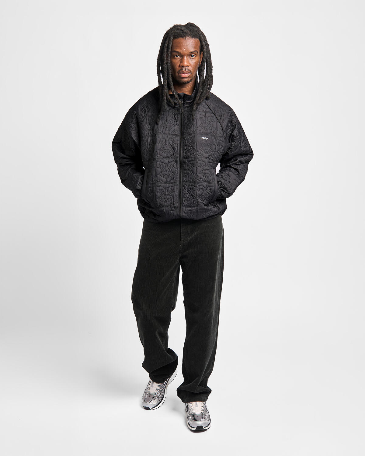 Obey Icon Quilted Jacket - Image 3