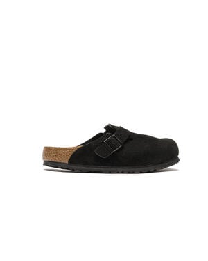 Birkenstock Boston Soft Footbed Suede Leather (Regular Fit)