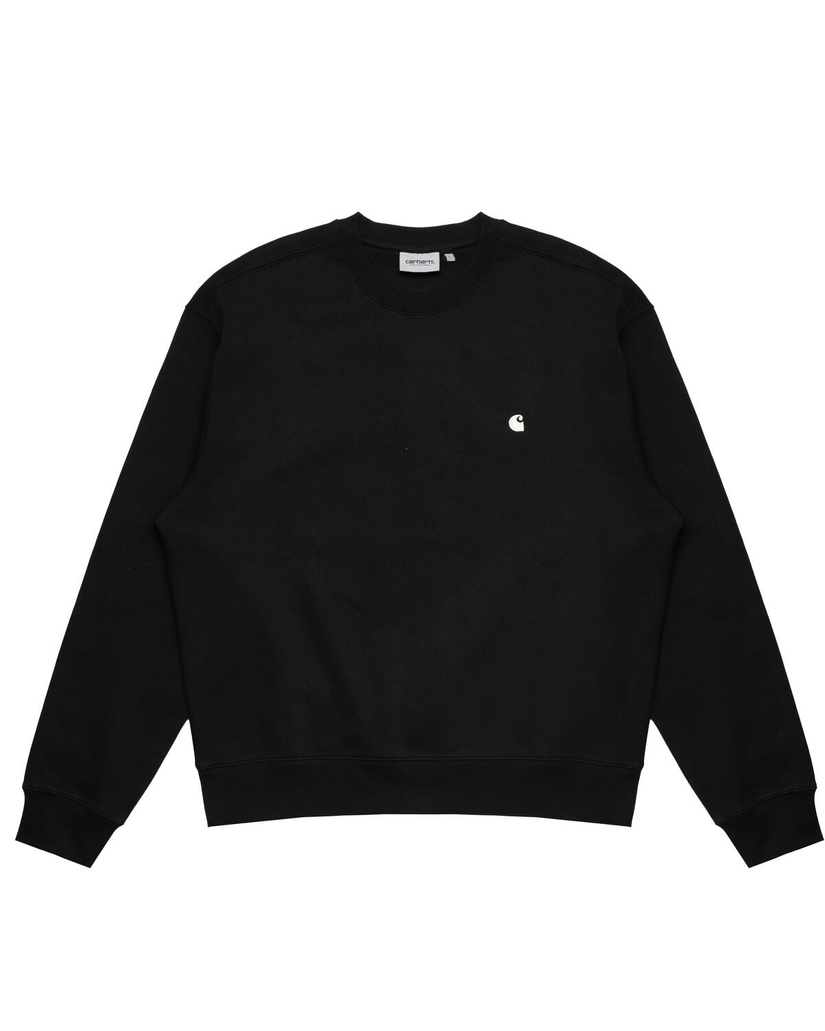 Carhartt WIP Sweat - Mack - Ash Heather / Black