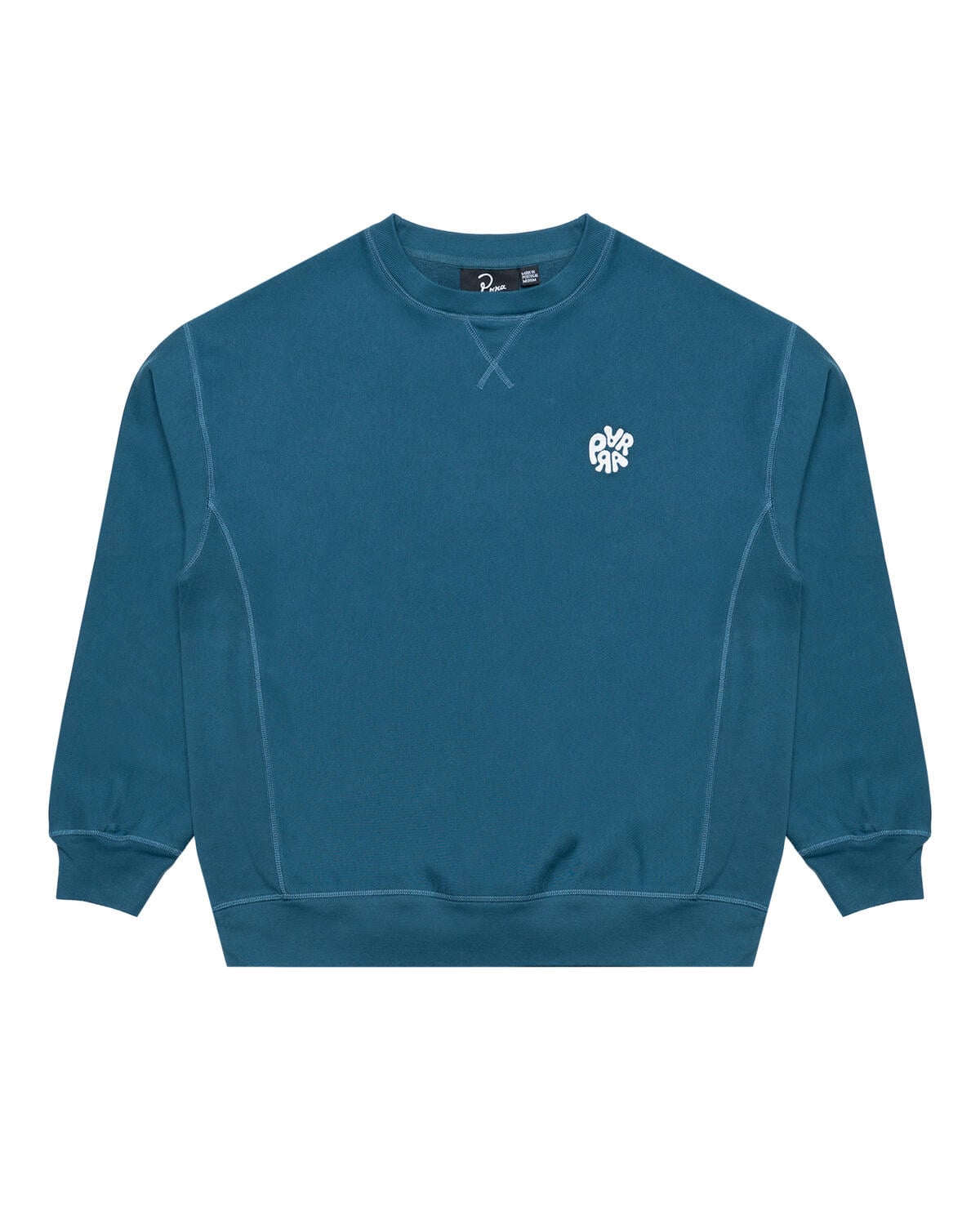 by Parra Balloon logo cross-grain crewneck