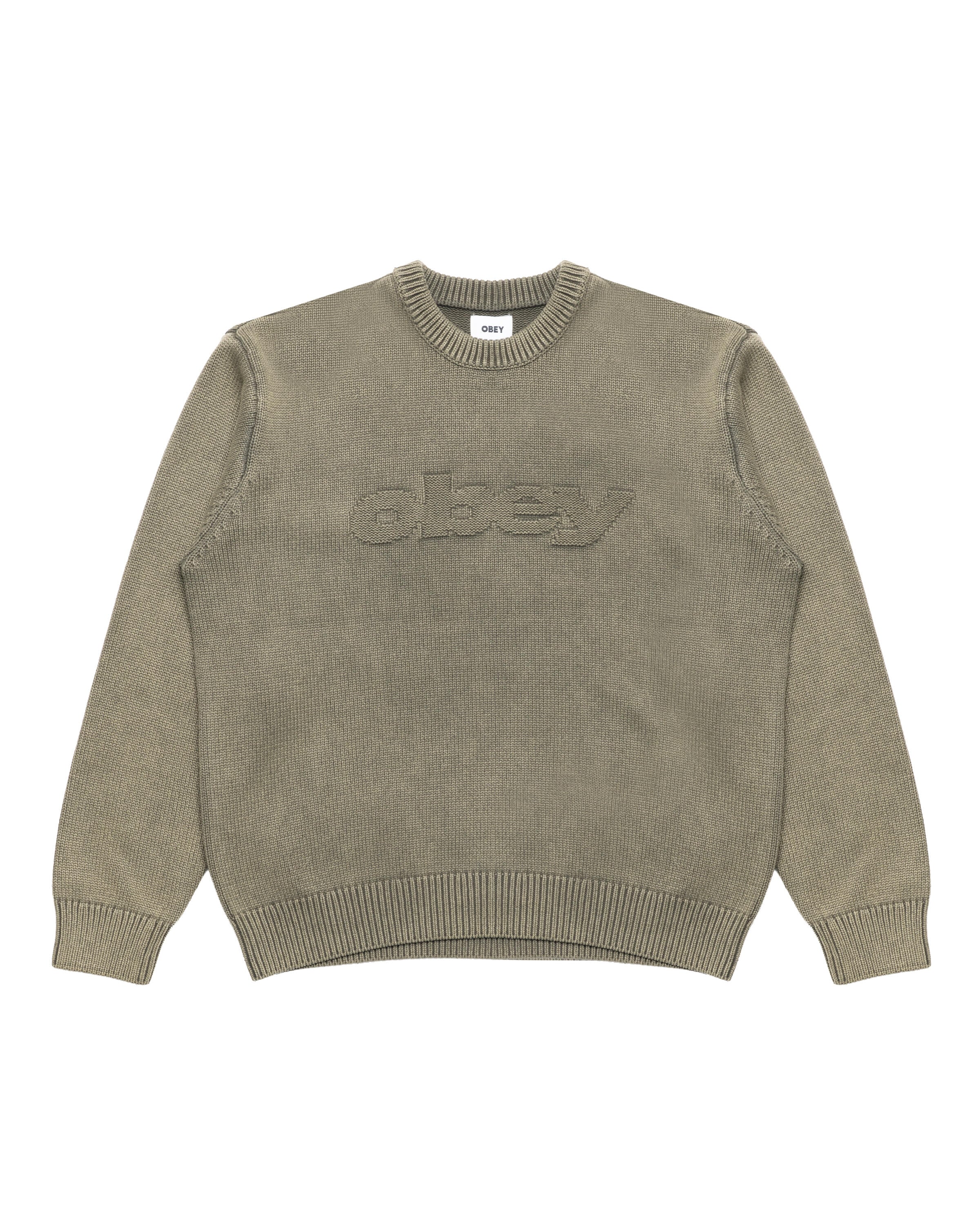 Obey FADE WASH SPEED LOGO SWEATER